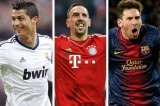 Abaal marinta xidiga yurub :-Ribery, Messi iyo Ronaldo , laakiin Ronaldo ayaa laga cabsi qabaa in uu imaan waayo